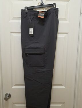 And1 Men's Charcoal Gray Cargo Pants with Utility Pocket
